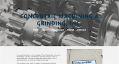 Desktop Screenshot of concentricmachine.net